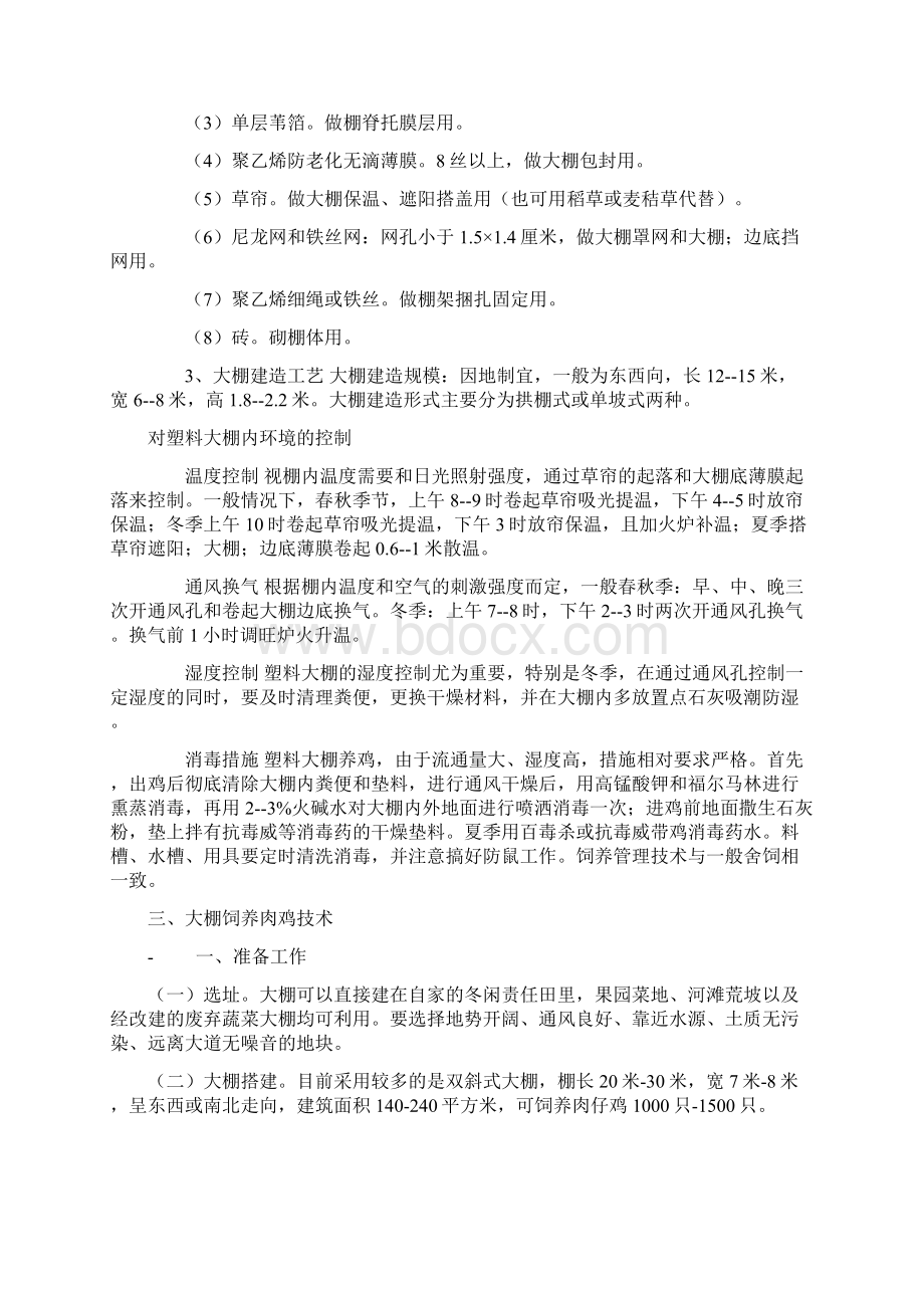 大棚专业技术养鸡技术文档格式.docx_第3页