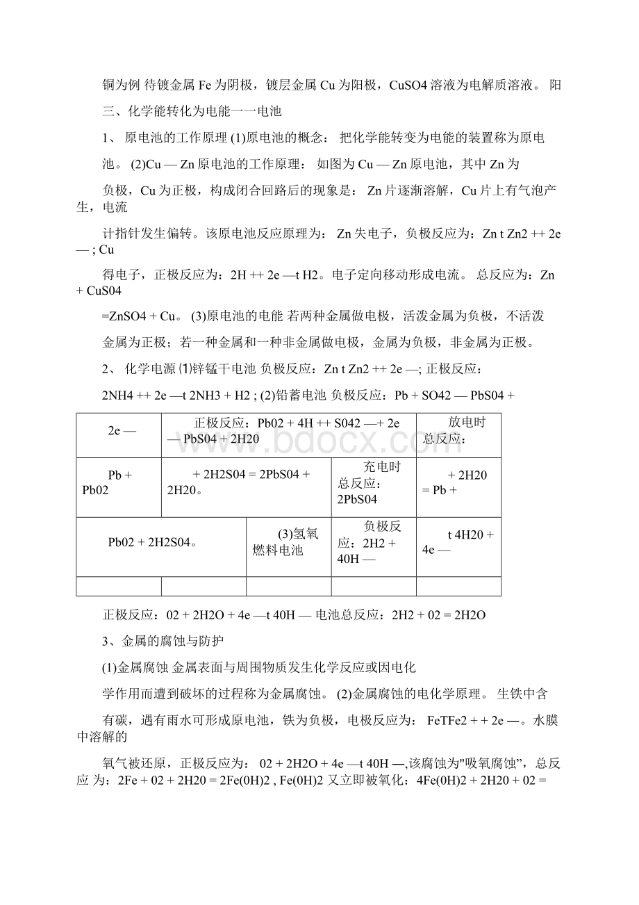 化学选修四知识点总结.docx_第3页