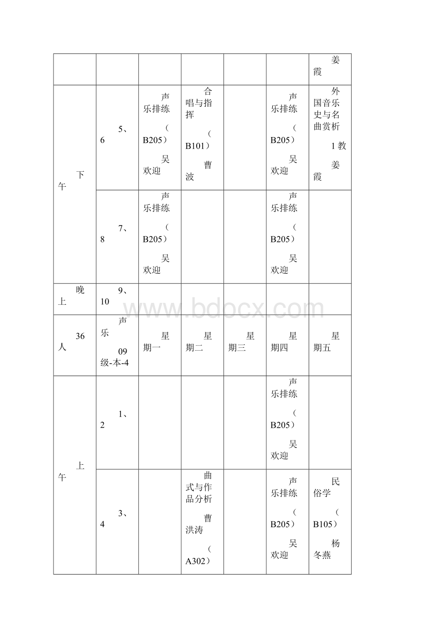 四川师范大学音乐学院声乐系课表.docx_第3页