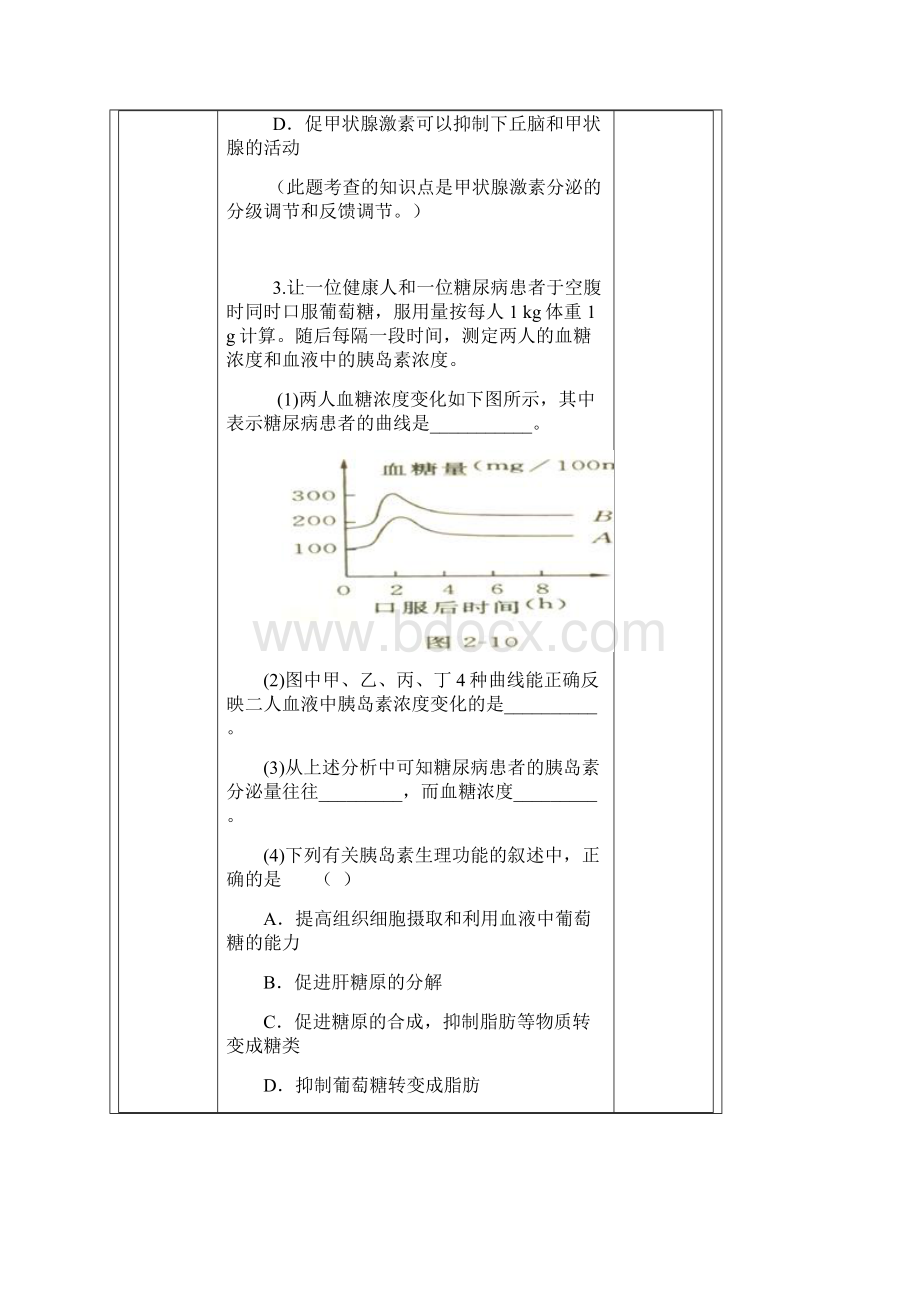 通过激素的调节教学教案.docx_第3页