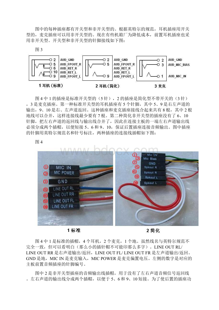 详解机箱前置音频线引脚定义及接法.docx_第3页