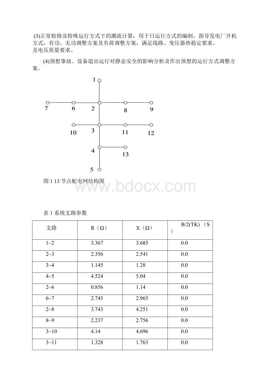 电力系统分析报告潮流计算课程序设计及其MATLAB程序设计.docx_第2页