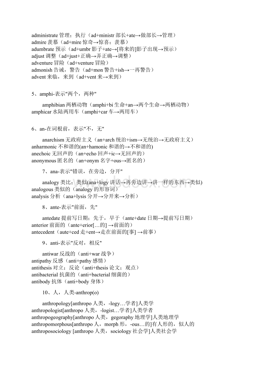 初高中英语词根词缀大全 快速背单词记忆.docx_第3页