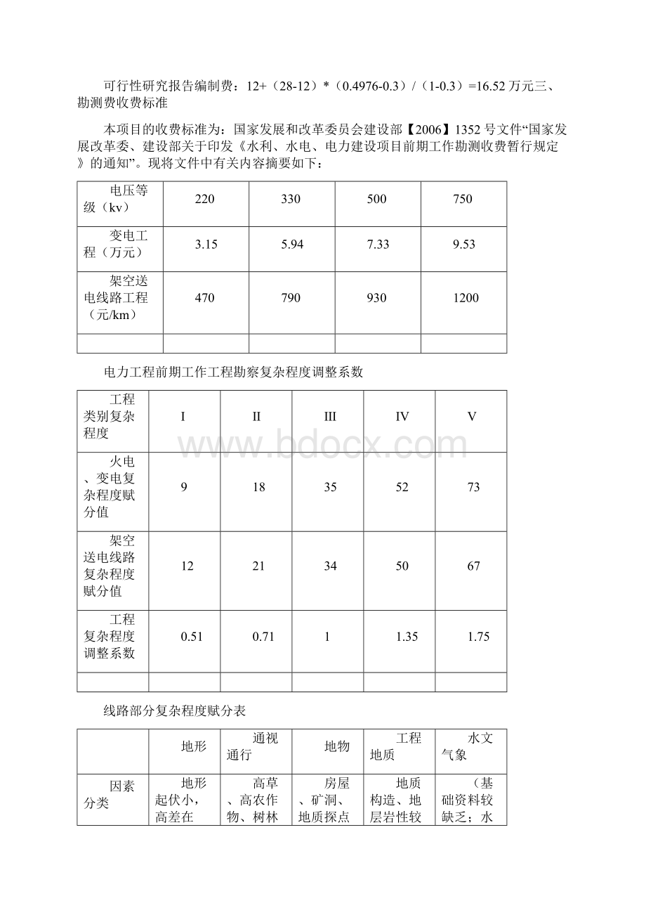 项目前期工作费计算表.docx_第2页