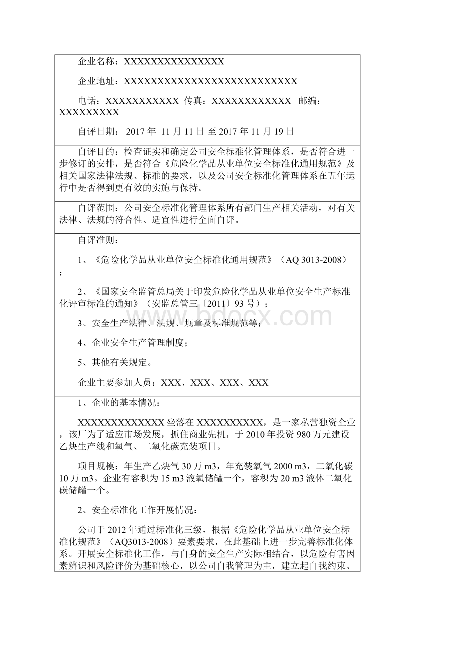 安全生产标准化年度自评报告.docx_第2页