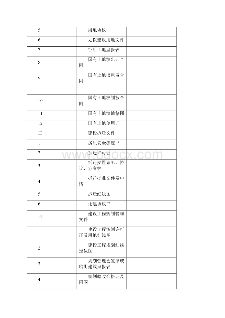 湖北省建设工程文件归档内容及顺序表.docx_第2页