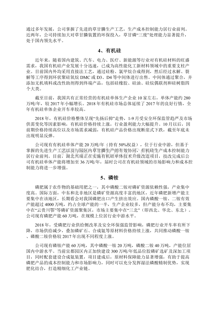 磷化工企业发展战略和经营计划.docx_第3页