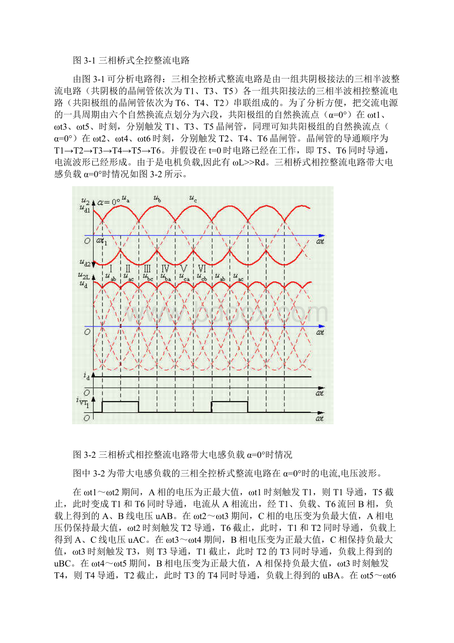 锯齿波移相触发三相晶闸管全控整流电路.docx_第3页