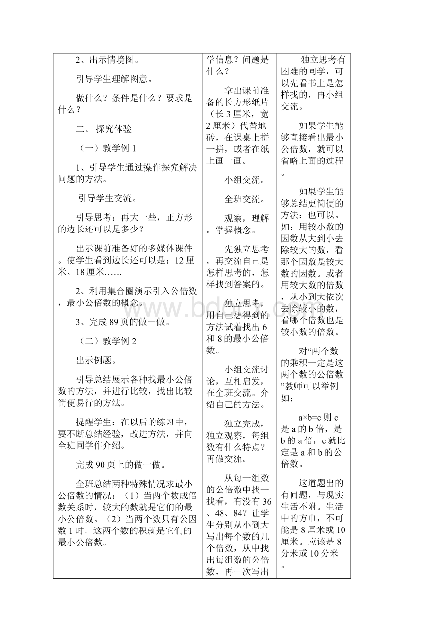 精品人教版五年级数学下册《通分》教案.docx_第2页