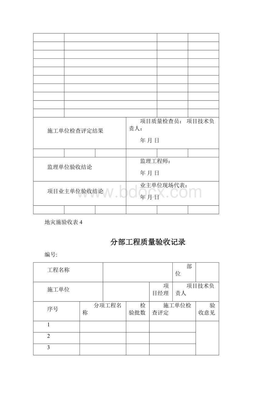 地质灾害治理工程施工质量验收表.docx_第3页