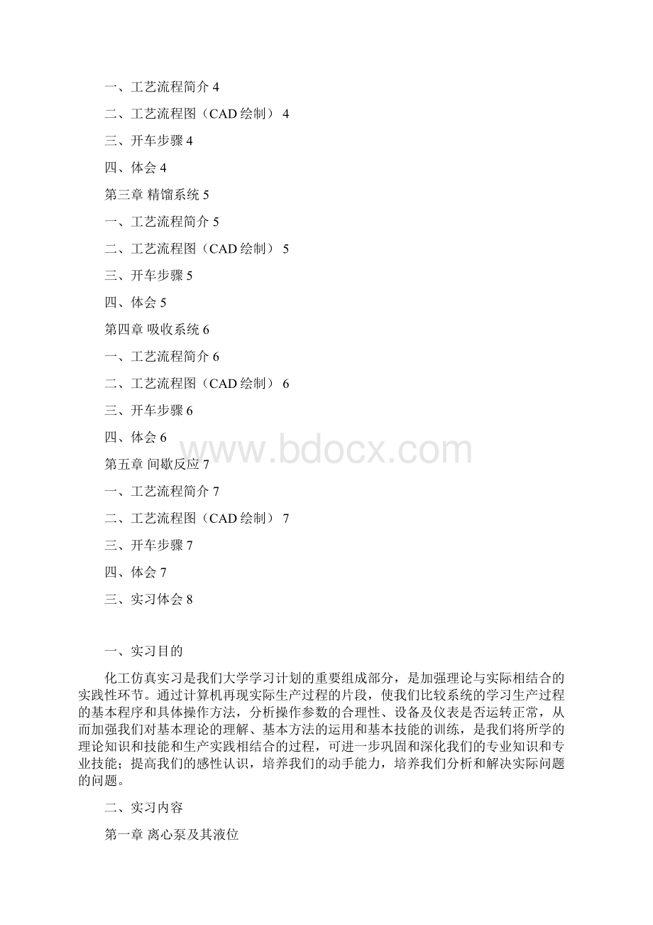 化工仿真技术实习报告Word文件下载.docx_第2页