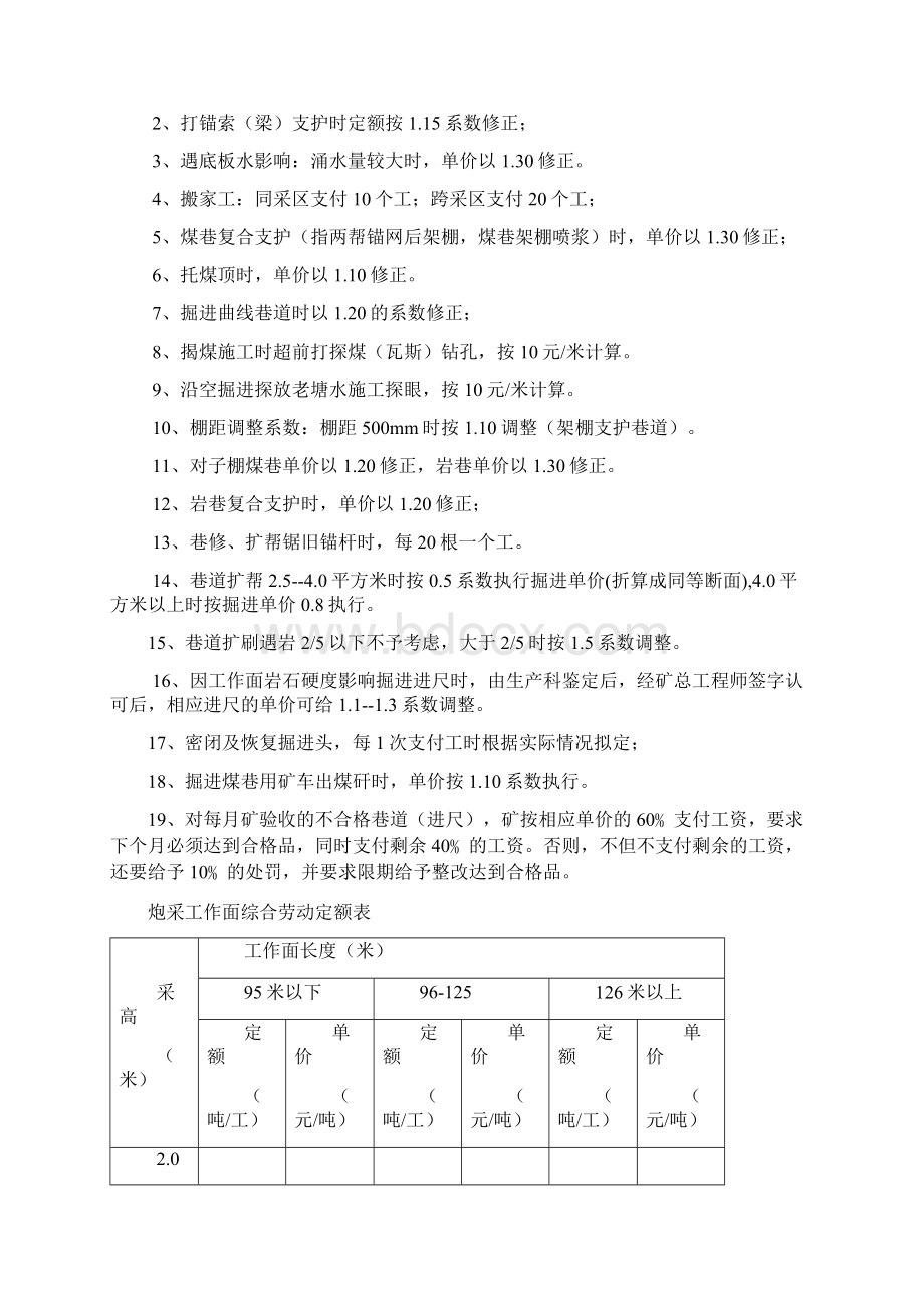 坤元煤矿单项工程劳动定额《完整版》.docx_第3页