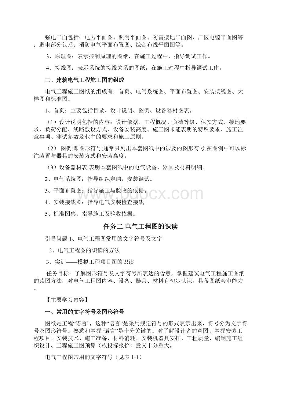 建筑电气工程图纸识读Word下载.docx_第2页