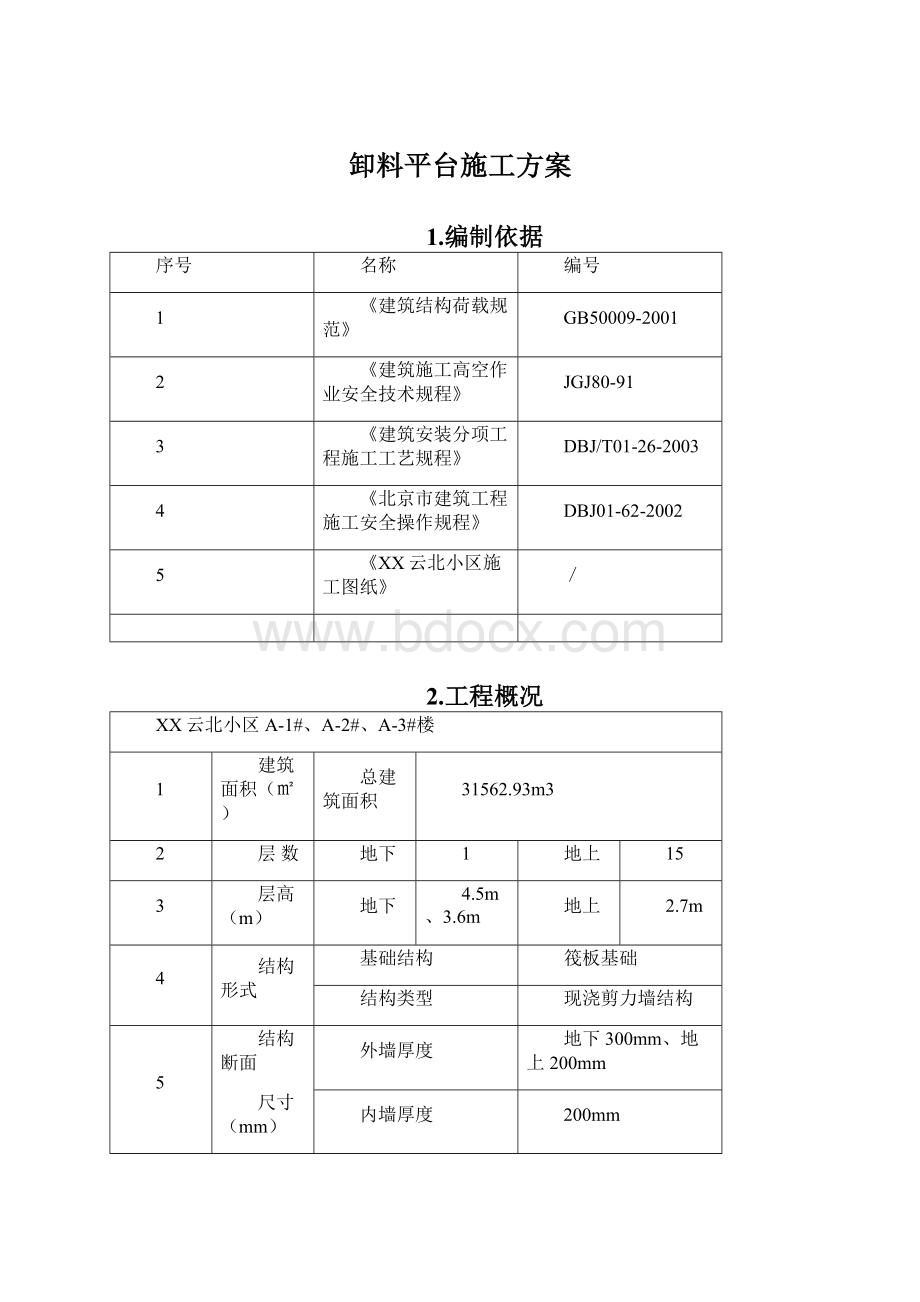 卸料平台施工方案.docx_第1页