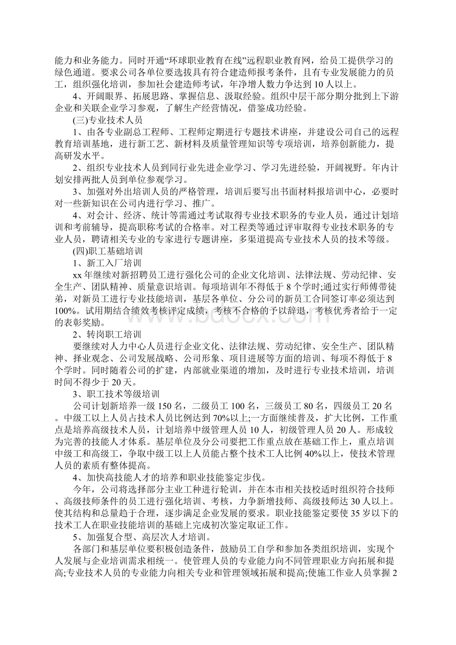 部门培训计划范本Word格式文档下载.docx_第3页