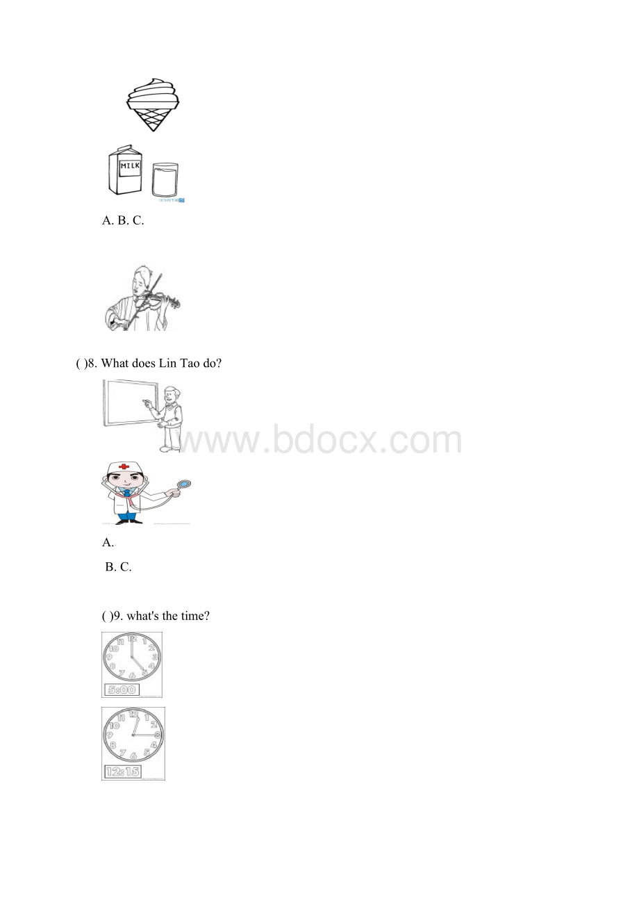 甘肃省定西市学年七年级英语下学期第一次月考试题 人教新目标版.docx_第2页