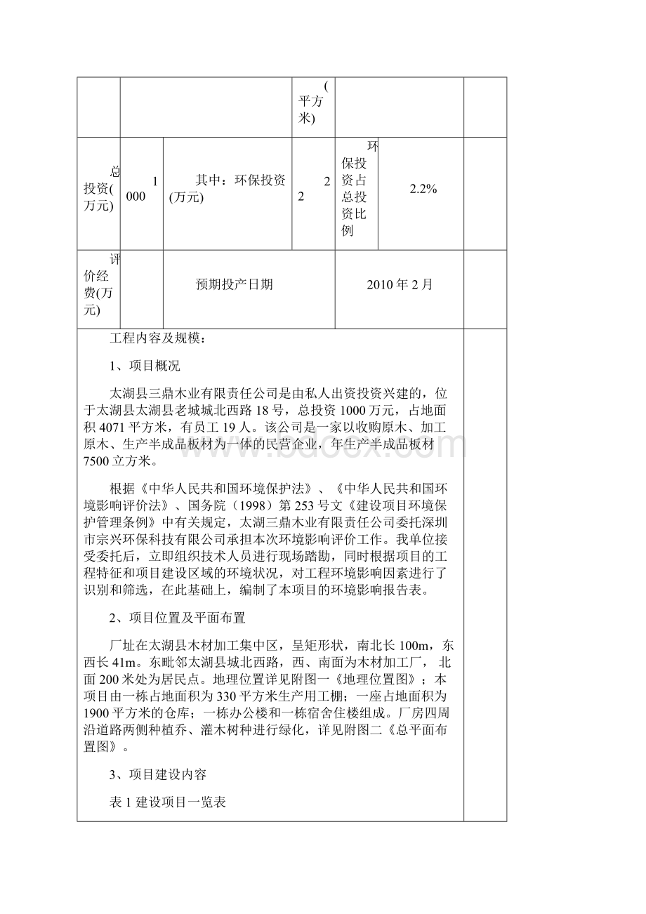 太湖县三鼎木业环评报告表Word文件下载.docx_第2页