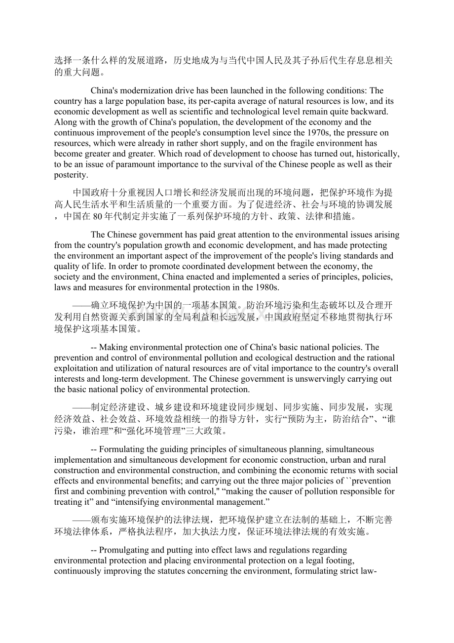 中国环境白皮书.docx_第2页