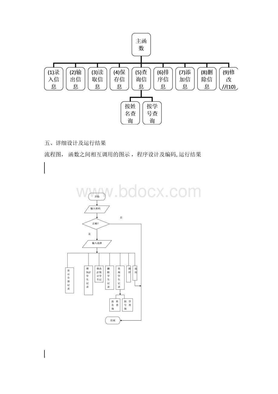 学生管理系统课程设计5文档格式.docx_第3页