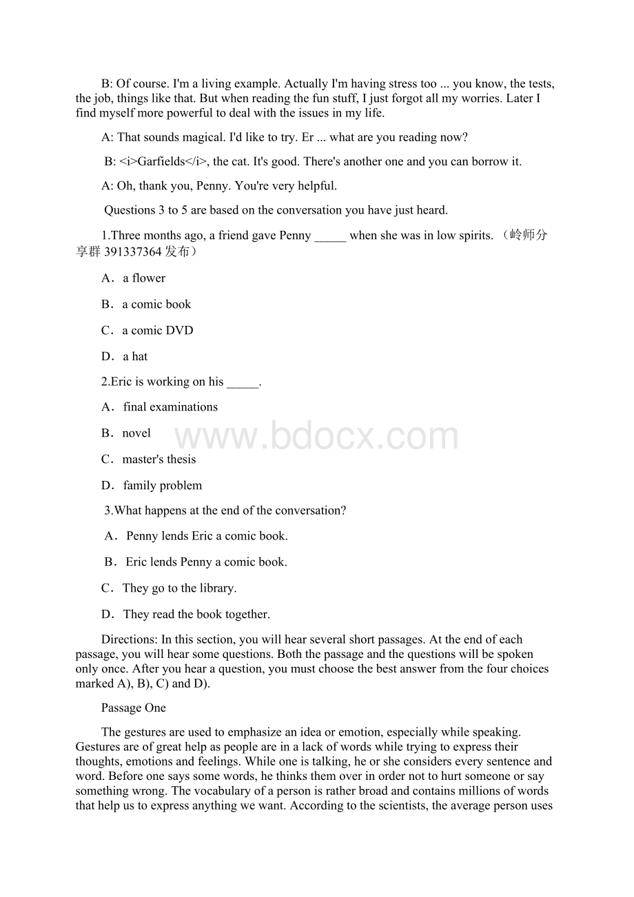 新世纪视听说教程2答案听力原文unit2.docx_第2页