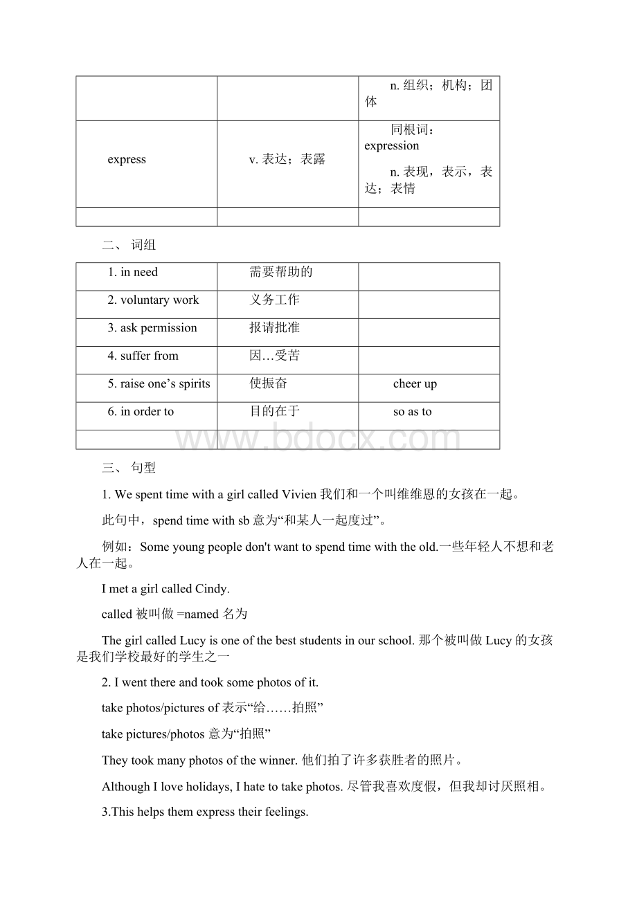 深圳牛津八年级下unit1知识点归纳和练习.docx_第3页