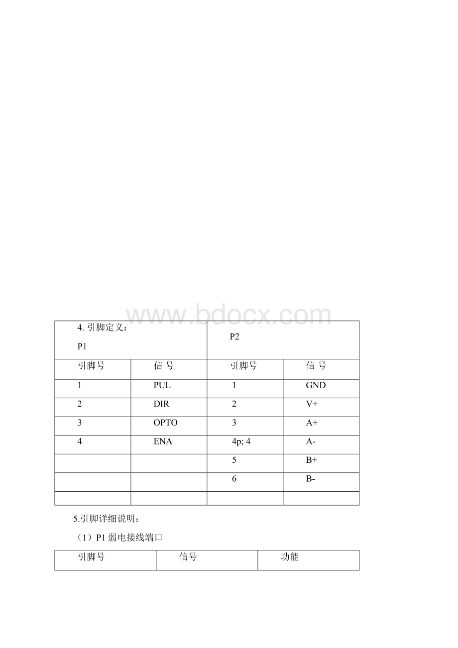 高性能步进驱动器XDL15使用手册.docx_第2页