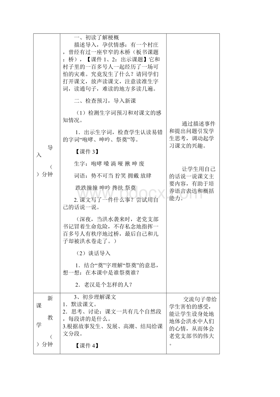 部编版六年级语文上册 12桥 优秀教学设计精编.docx_第2页