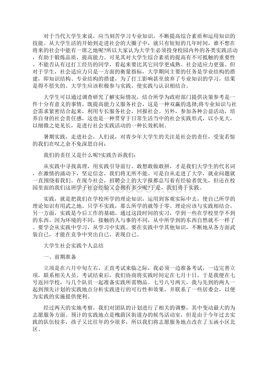 大学生社会实践个人总结.docx_第3页