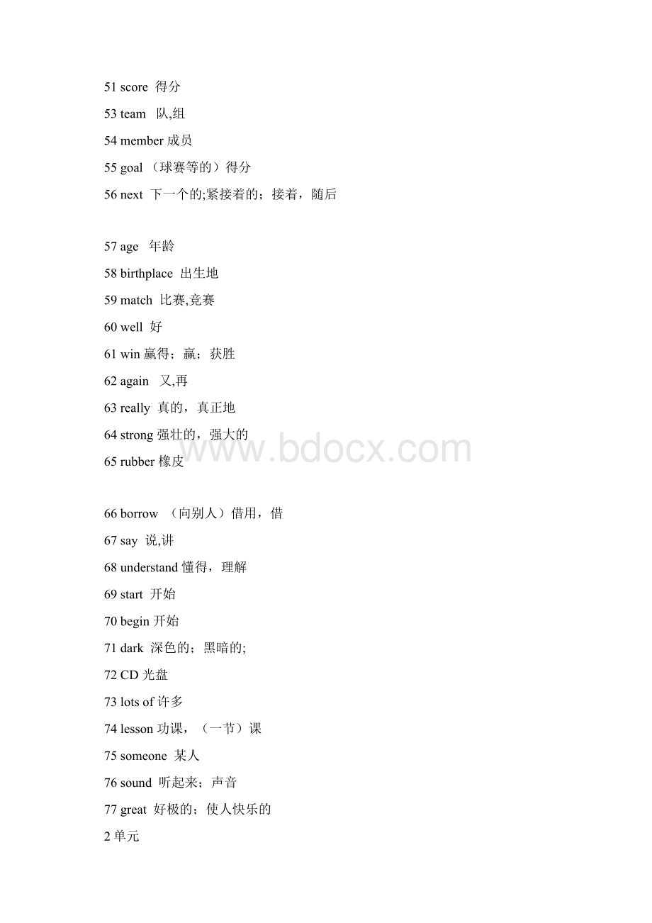 最新牛津英语单词表7A.docx_第3页