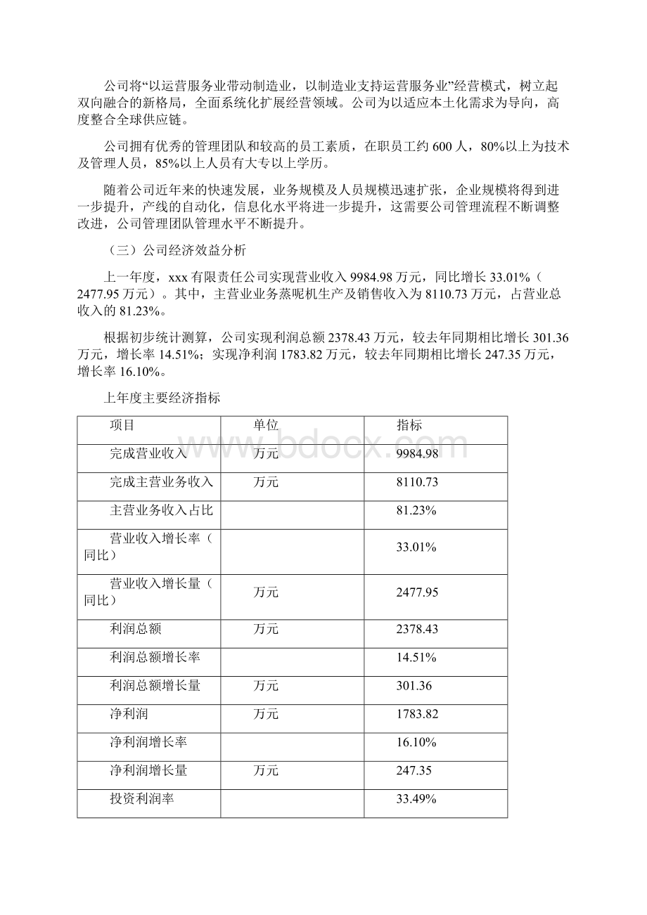 蒸呢机项目可行性研究报告.docx_第2页