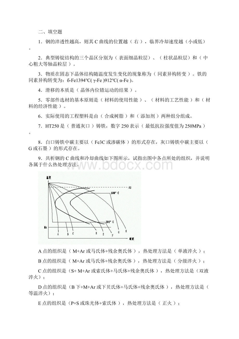 工程材料复习思考题及答案文档格式.docx_第2页