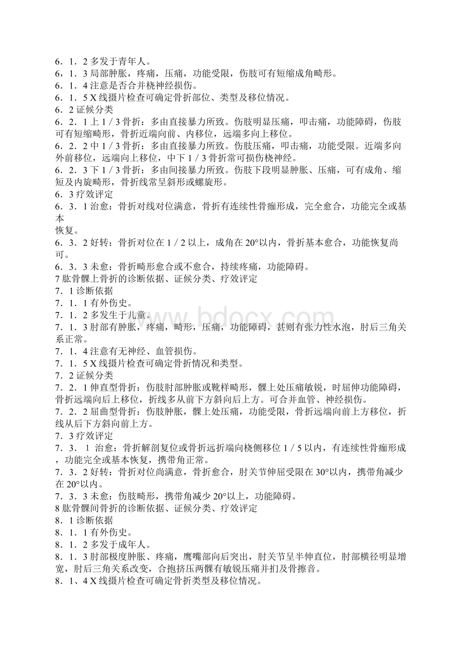 中医病证诊断疗效标准骨伤科.docx_第3页