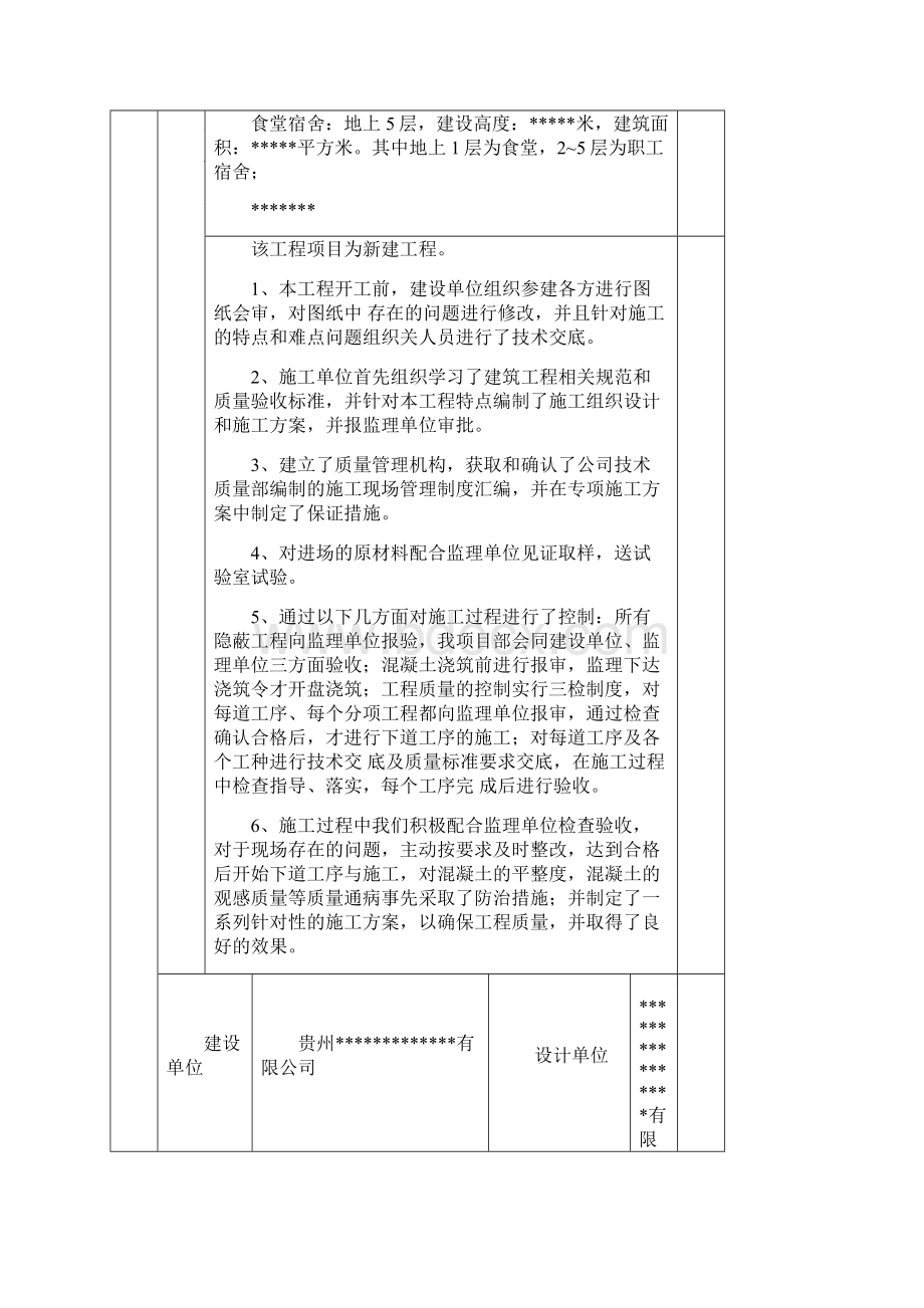 建筑工程竣工验收报告范本文档格式.docx_第2页