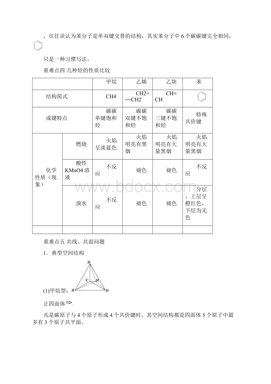 精讲精练 第2节 来自石油和煤的两种基本化工原料带详细解析.docx_第3页