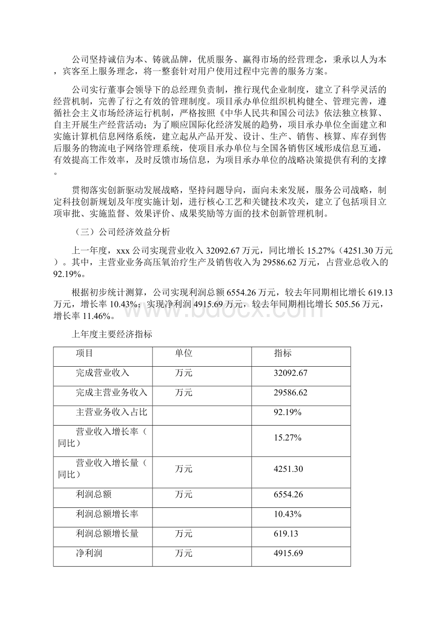 高压氧治疗项目可行性研究报告.docx_第2页