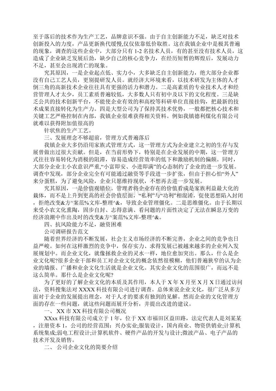 企业调研报告1.docx_第2页