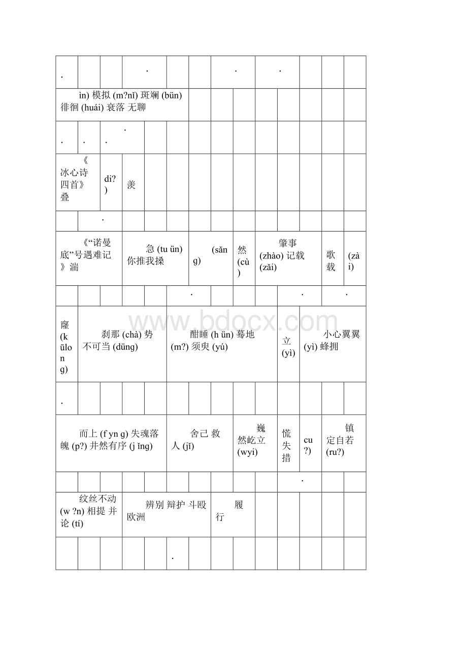 苏教版九年级语文总复习教学案23566.docx_第2页