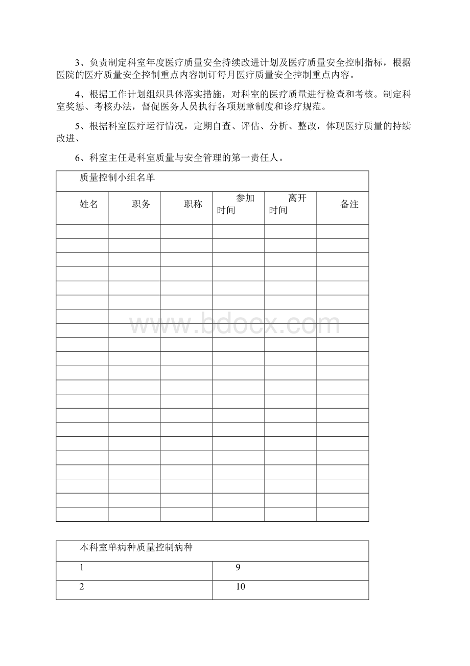 医院质量管理手册手册修改版本Word文档格式.docx_第2页