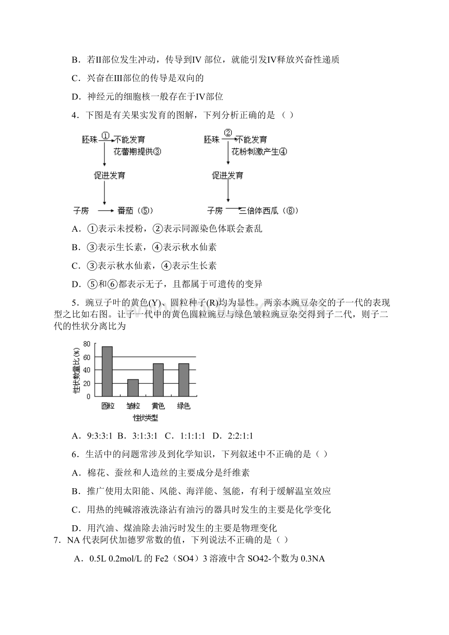 黄冈中学届高三理综训练2Word文档格式.docx_第2页