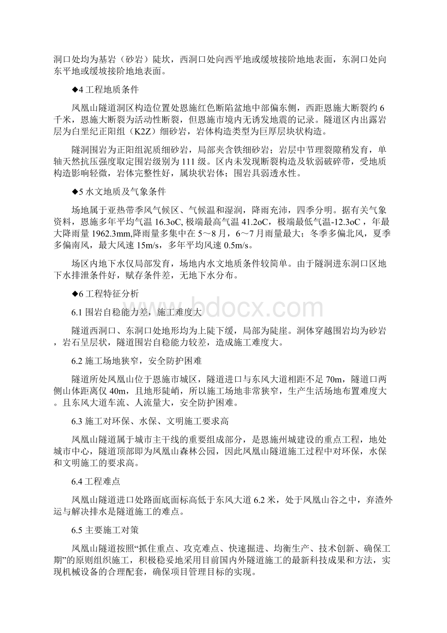 湖北某公路隧道施工组织设计.docx_第2页