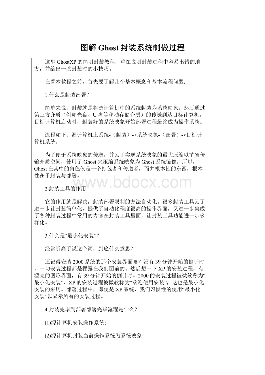 图解Ghost封装系统制做过程.docx_第1页