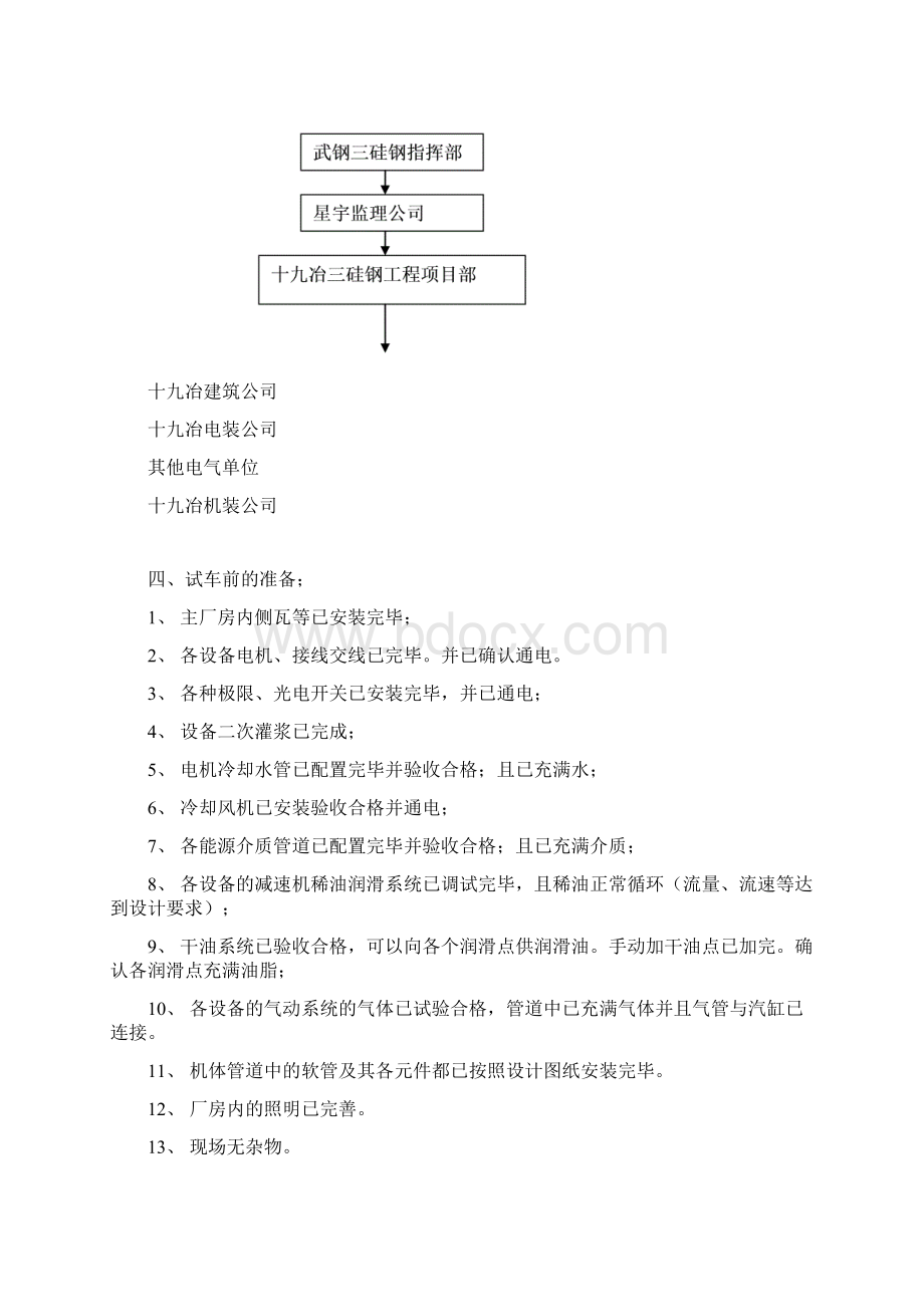 硅钢连续退火线试车方案.docx_第2页