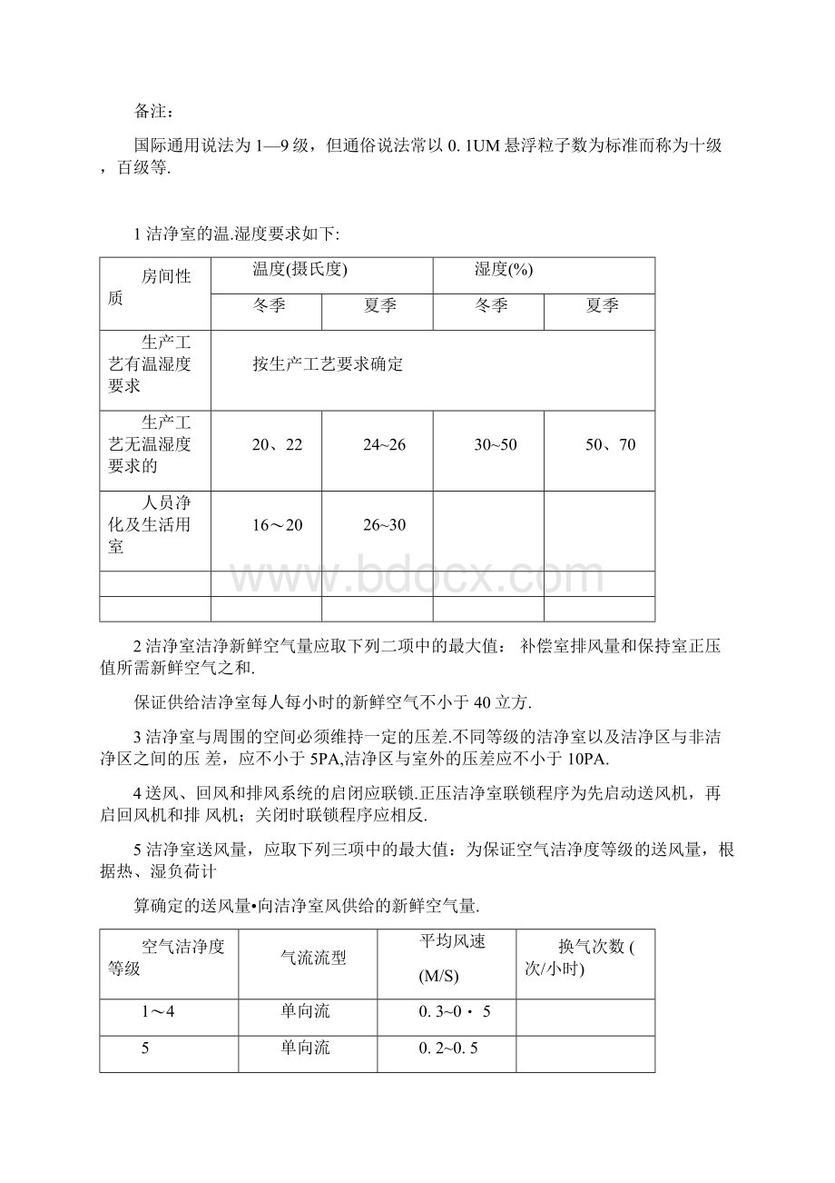 空气洁净度等级Word格式文档下载.docx_第2页