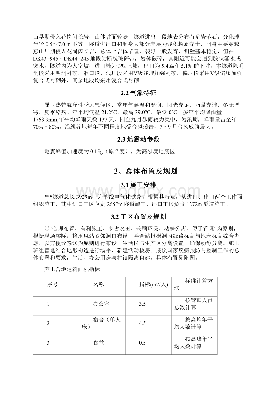 道隧工程实施性施工组织设计毕业设计.docx_第2页