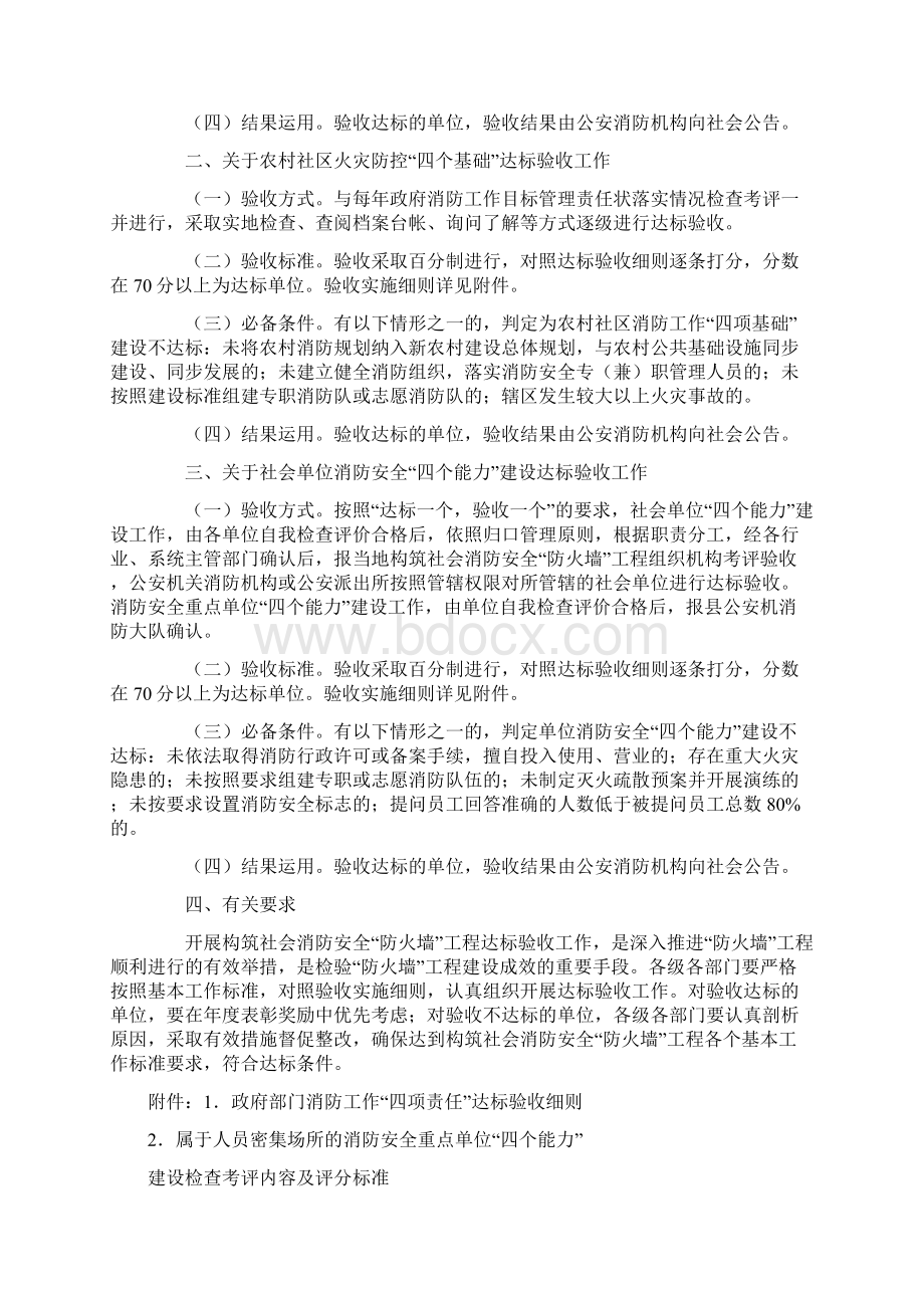 09号保亭社会消防安全防火墙工程达标验收工作方案Word格式文档下载.docx_第2页