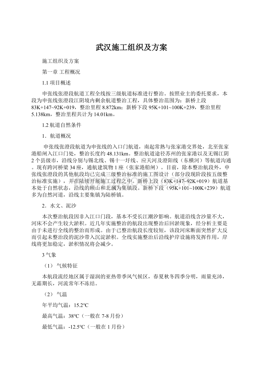 武汉施工组织及方案.docx_第1页