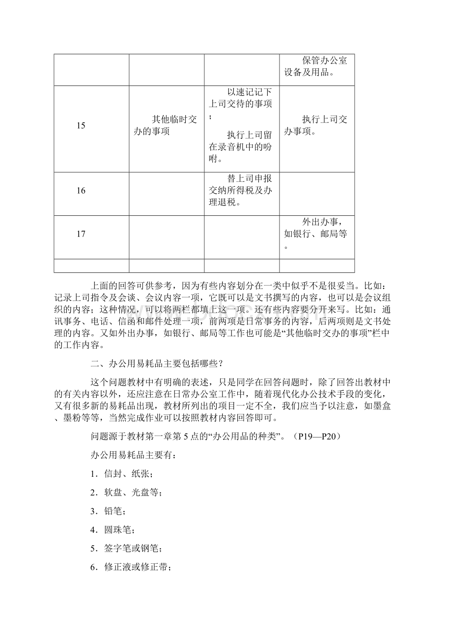 电大办公室管理形成性考核册作业答案.docx_第3页