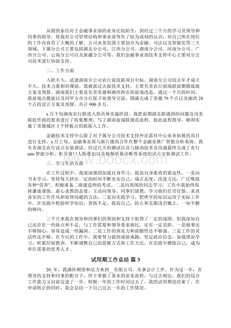 试用期工作总结5篇.docx_第2页