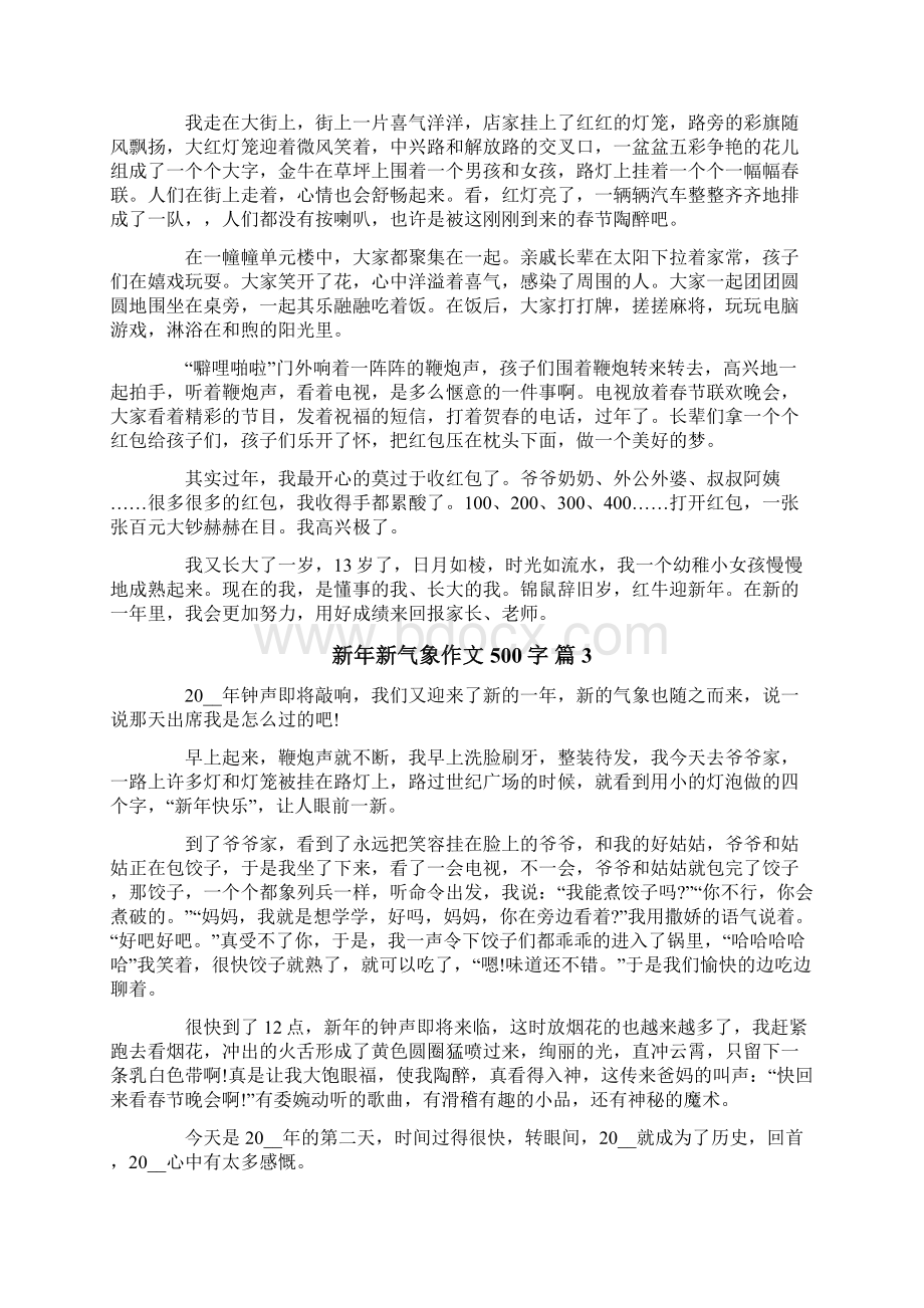 实用的新年新气象作文500字锦集七篇.docx_第2页