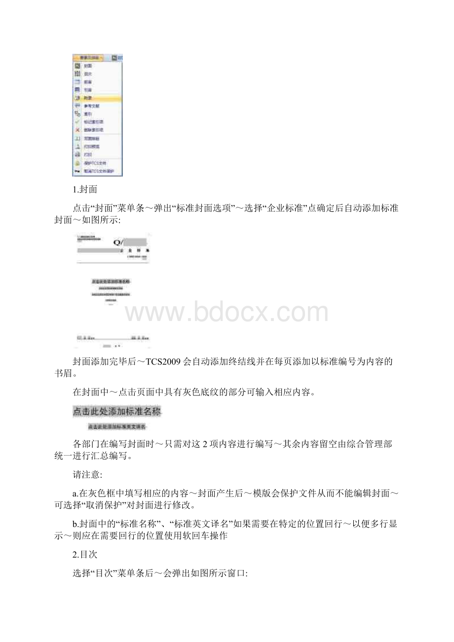 TCS标准编写模板使用指南指南.docx_第3页